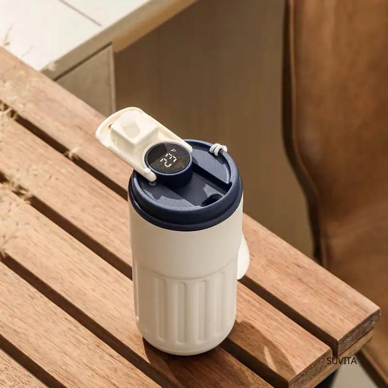 Mug Thermos Connectée Bleue - Bento Lovers