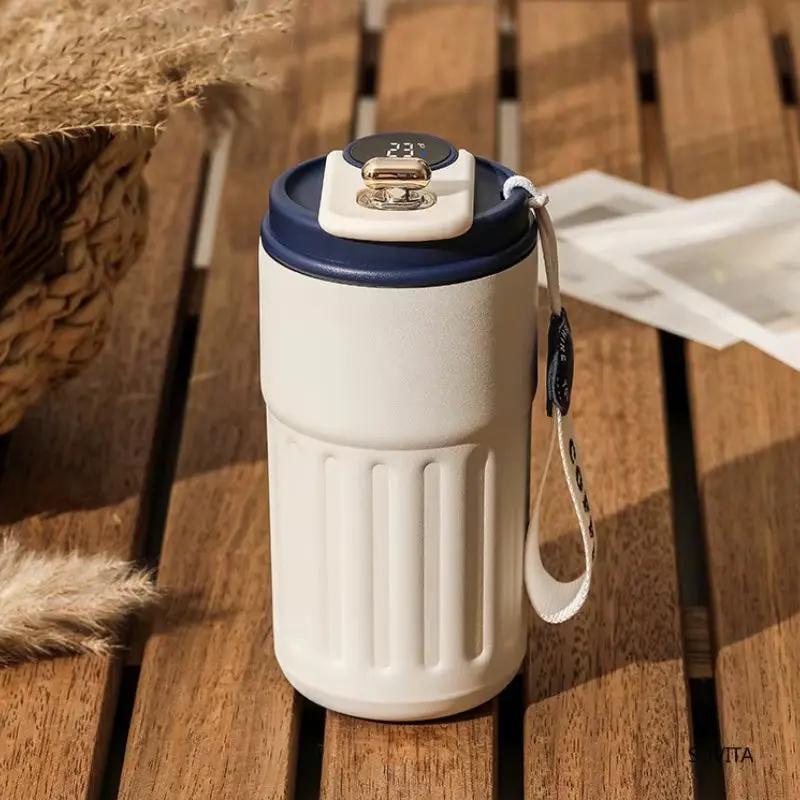 Mug Thermos Connectée Bleue - Bento Lovers