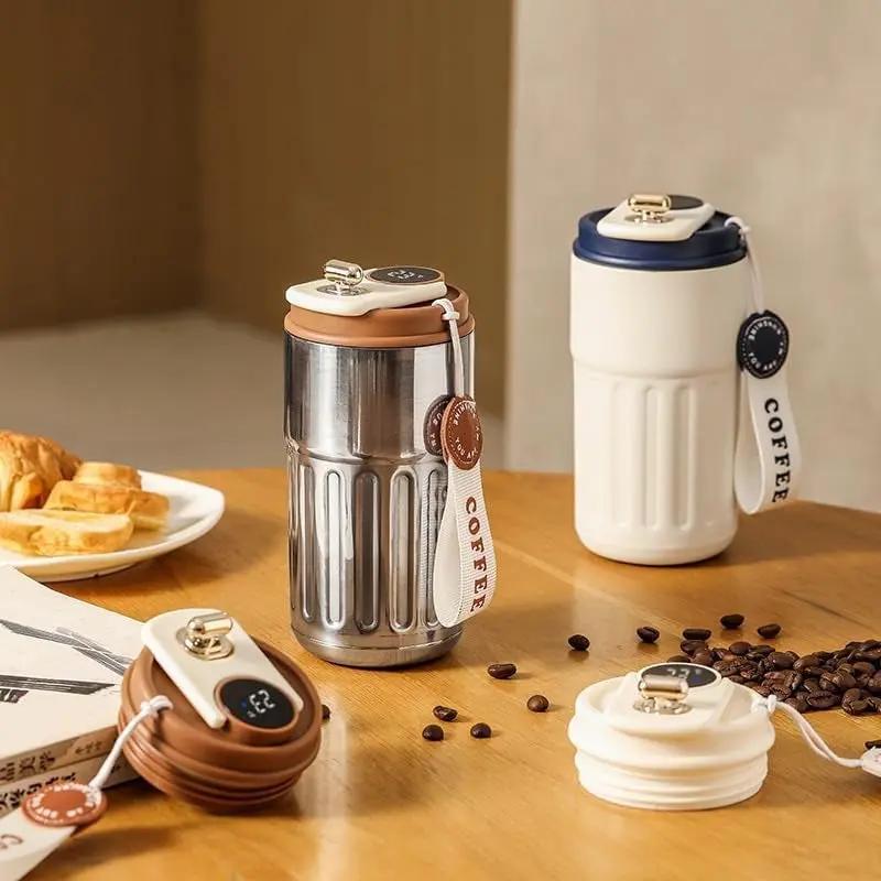 Mug Thermos Connectée Bleue - Bento Lovers