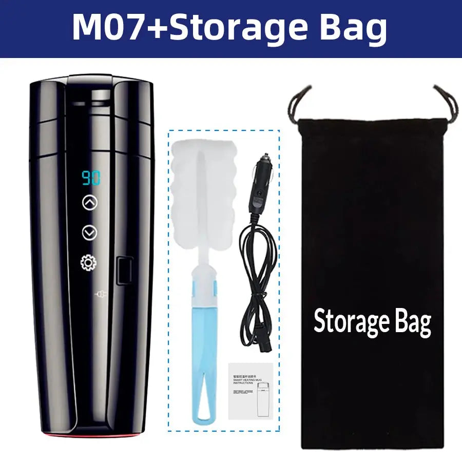 Bouilloire Voiture Noir 12V 24V - Bento Lovers