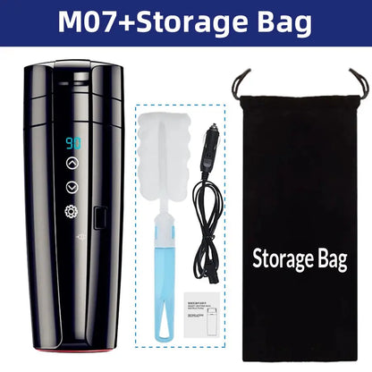 Bouilloire Voiture Noir 12V 24V - Bento Lovers