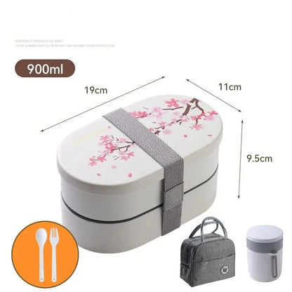 Bento Bag Oval (Blanche) Bento Lovers