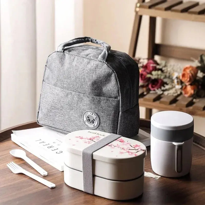 Bento Bag Oval (Blanche) Bento Lovers