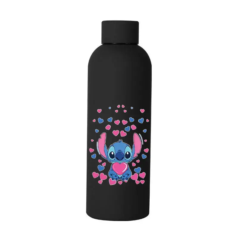 Gourde Isotherme Lilo & Stitch Noire - Bento Lovers