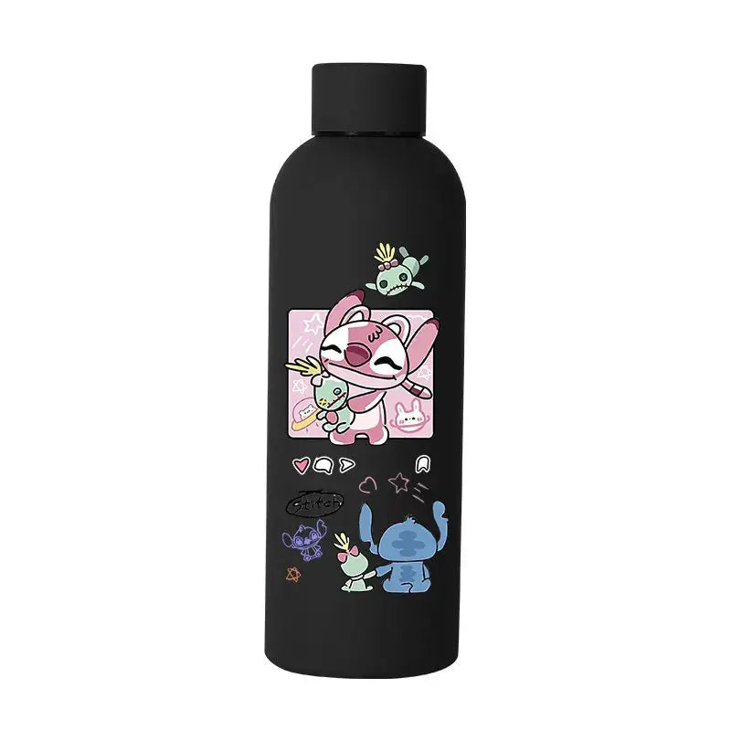 Gourde Isotherme Lilo & Stitch Noire - Bento Lovers