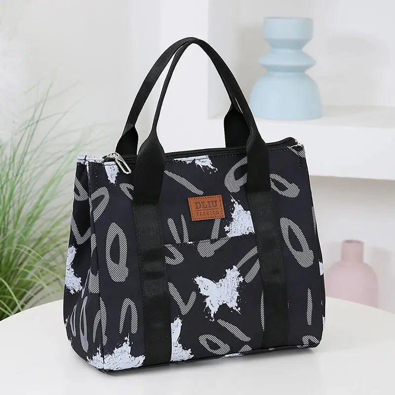 Sac Isotherme Repas Bureau Noire Bento Lovers