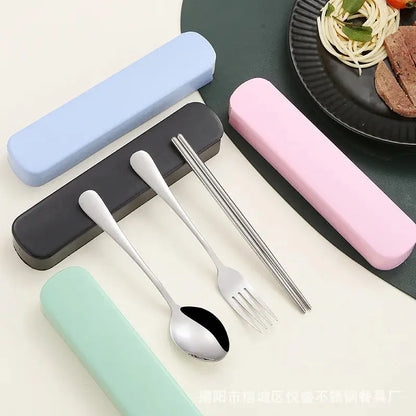 Kit Couverts Reutilisable 3Pcs - Bento Lovers