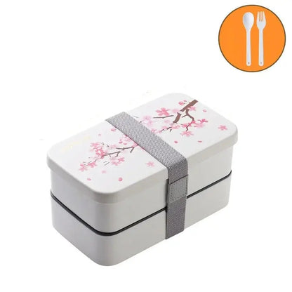 Bento Japonais Rectangle (Blanche) Bento Lovers