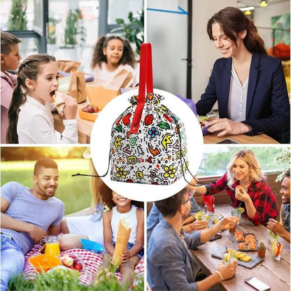 Sac Isotherme Repas 9 Litres Rouge (Lovers) Bento Lovers