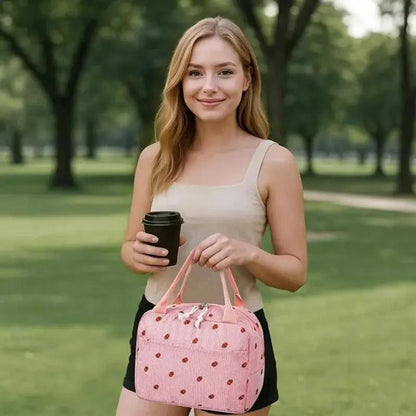 Sac Bento pour Femme Rose (Isotherme) - Bento Lovers