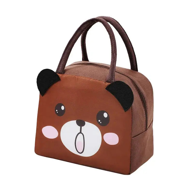 Sac Isotherme Enfant Marron - Bento Lovers