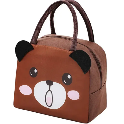 Sac Isotherme Enfant Marron - Bento Lovers
