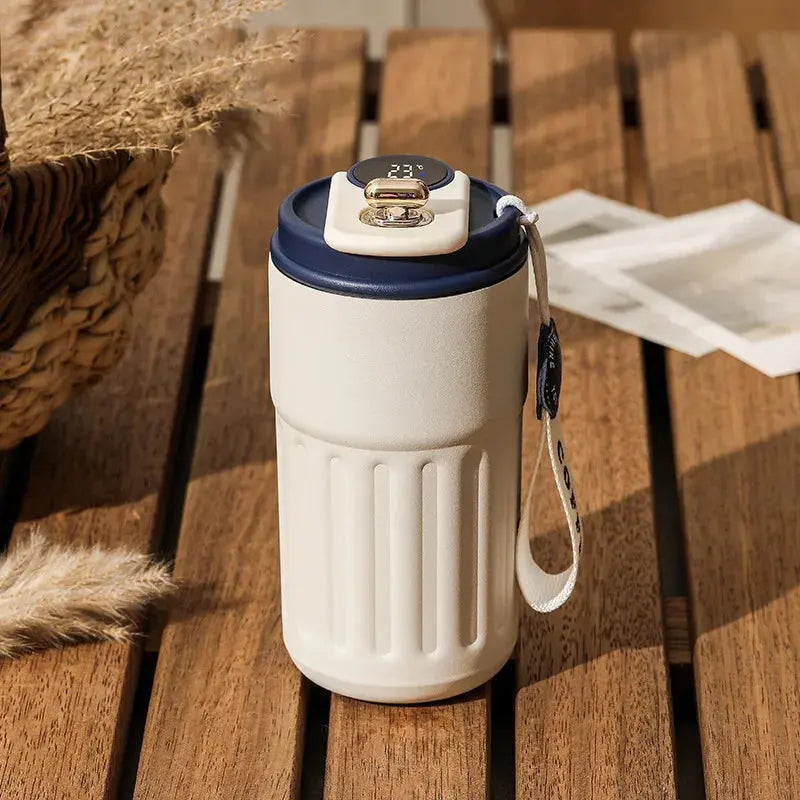 Mug Thermos Connectée Bleue - Bento Lovers