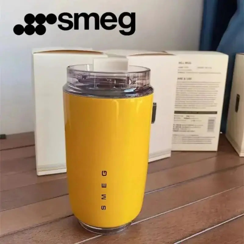 SMEG Mug Thermos SMEG Jaune 240ml Bento Lovers