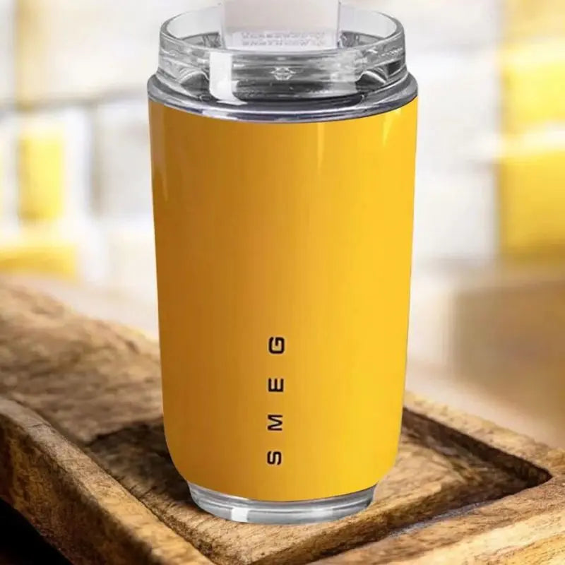 SMEG Mug Thermos SMEG Jaune 240ml Bento Lovers