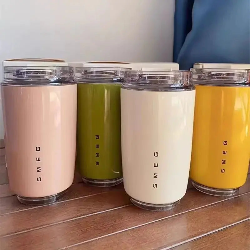 SMEG Mug Thermos SMEG Jaune 240ml Bento Lovers