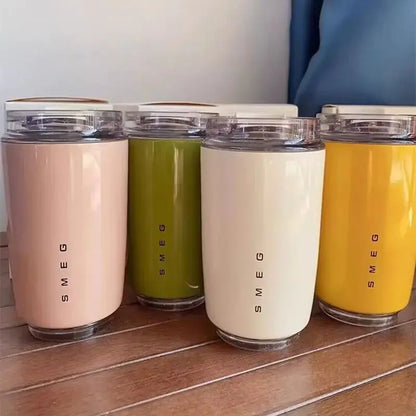 SMEG Mug Thermos SMEG Jaune 240ml Bento Lovers